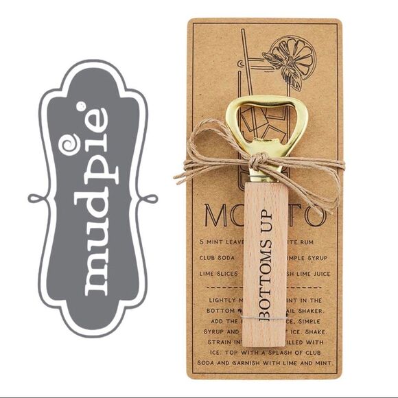 Mud Pie Mohito Drink Recipe & Bottle Opener - Picture 1 of 3